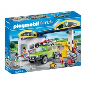 Playmobil City Life: Stacja benzynowa (70201)