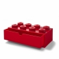 Lego, szufladka na biurko klocek Brick 8 - Czerwona (40211730)