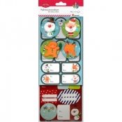 Etykiety samoprzylepne - Xmas (414487)
