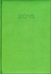 Kalendarz 2015 A5 21D Virando dzienny jasnozielony - <br />