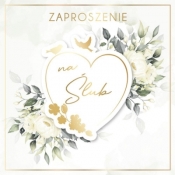 Zaproszenie Ślubu (5szt)