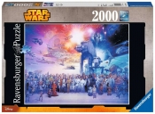 Puzzle 2000: Uniwersum Gwiezdnych Wojen (16701) (Zgnieciony kartonik)