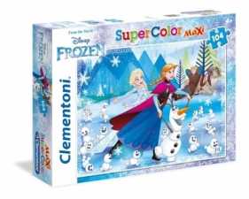 Puzzle Supercolor Maxi Kraina Lodu 104 (23701)