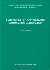 Functiones et approximatio 37.1