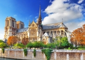 Bluebird Puzzle 2000: Francja, Paryż - Katedra Notre-Dame (90001)