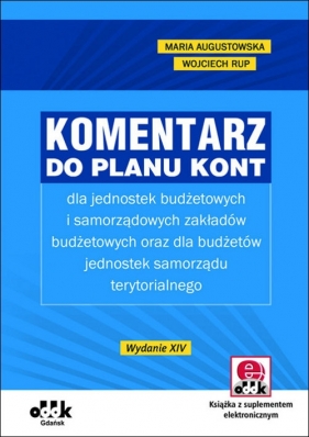 Komentarz do planu kont - Augustowska Maria, Rup Wojciech