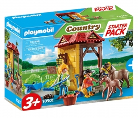 Playmobil Country: Starter Pack - Stadnina koni (70501)
