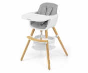 Krzesełko do karmienia 2w1 Espoo Grey (26013)