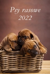 Kalendarz 2022 Ścienny wieloplanszowy Psy rasowe (Uszkodzona okładka)