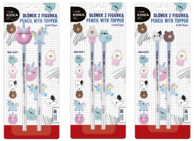 Kidea, Ołówek z figurką 2 sztuki