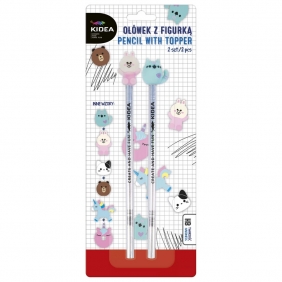 Kidea, Ołówek z figurką 2 sztuki