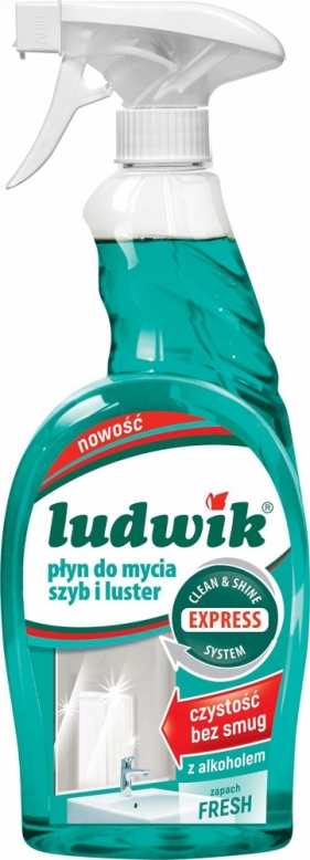 Ludwik, Płyn do mycia szyb i luster, 750ml