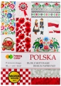 Blok Happy Color A4/16ark, z motywami - Polska