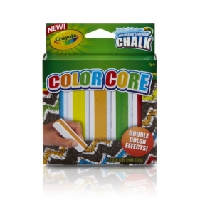 Crayola Color Core Kreda chodnikowa 2 kolorowa 5 sztuk