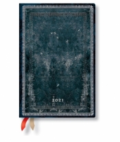 Kalendarz książkowy mini 2021 12M Midnight Steel