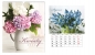 Kalendarz 2024 ścienny 30.5 x 40 - Kwiaty