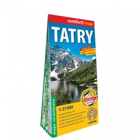 Tatry laminowana mapa turystyczna 1:27 000 - Opracowanie zbiorowe