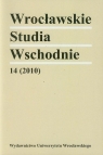 Wrocławskie Studia Wschodnie 14/2010