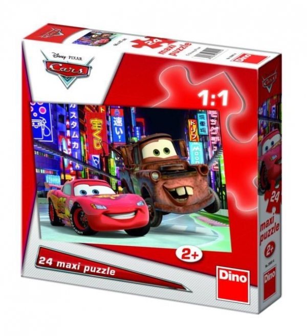 Puzzle Dino 24 maxi Cars 2 (350014)