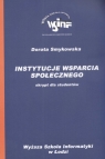 Instytucje wsparcia społecznego Smykowska Dorota