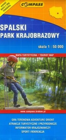 Spalski Park Krajobrazowy mapa turystyczno-krajoznawcza 1:50 000