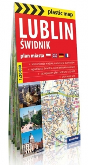 Lublin Świdnik plan miasta 1:20 000