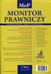 Monitor Prawniczy rocznik 23 nr 2015/07 - <br />