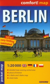 Berlin plan miasta 1:20 000 laminowany - <br />