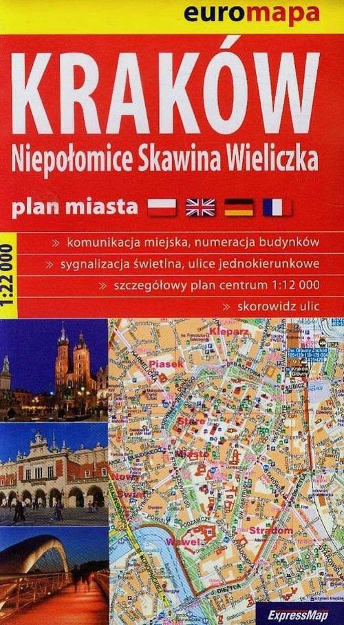 Kraków plan miasta