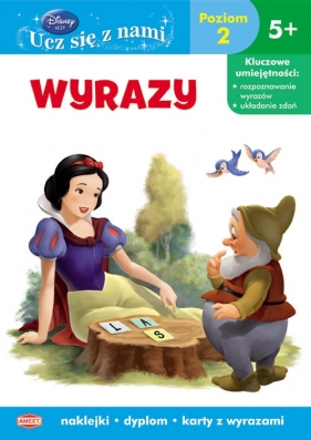 Disney Ucz się z nami Wyrazy Poziom 2