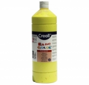 Farba tempera Creall Basic Color 1000ml - żółty nr 01