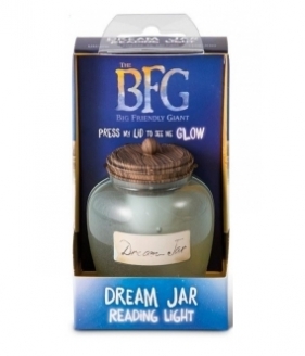 Dream jar BFG - Lampka do czytania słoiczek