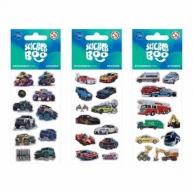 Naklejki Sticker BOO Auta mix