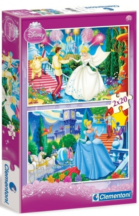 Puzzle Kopciuszek 2x20 (07001)