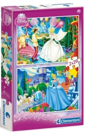 Puzzle Kopciuszek 2x20 (07001)
