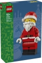 LEGO Iconic Powiększona minifigurka Świętego Mikołaja 40820
