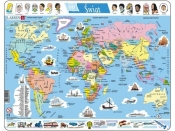 Świat - mapa polityczna - <br />