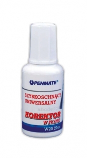 Korektory w płynie (z pędzelkiem) Penmate