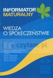 Informator maturalny Wiedza o Społeczeństwie