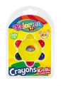 Kredki świecowe Gwiazdka Colorino Kids, 6 kolorów (33015PTR)