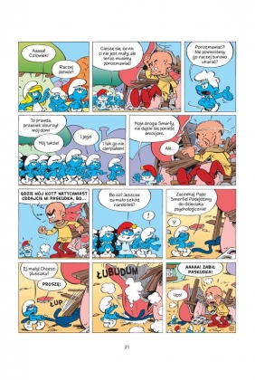 Smerfy. Dzieciak u Smerfów. Tom 25 - Miguel Díaz Vizoso, Thierry Culliford