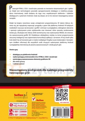 Profesjonalne tworzenie gier internetowych dla systemu Android w językach HTML5, CSS3 i JavaScript - Bura Juriy, Coates Paul