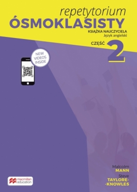 Repetytorium Ósmoklasisty. Język angielski. Książka nauczyciela + CD + Teacher’s Digital Pack. Cz.2