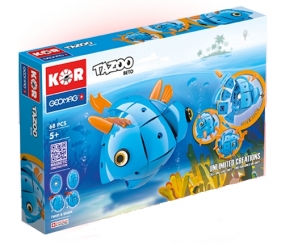 Geomag KOR – Tazoo Beto - 68 elementów (KOR-601) (Uszkodzone opakowanie)