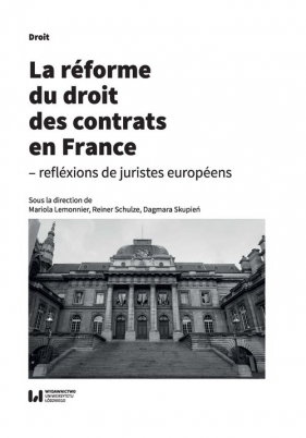 La reforme du droit des contrats en France