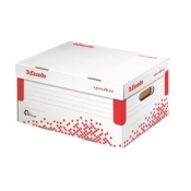 Pudło archiwizacyjne Esselte Speedbox - biało-czerwony 35,5 x 19,3 x 25,2 cm (623911)