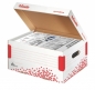 Pudło archiwizacyjne Esselte Speedbox - biało-czerwony 35,5 x 19,3 x 25,2 cm (623911)