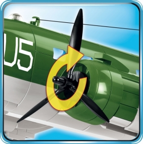 Cobi 5701 Douglas C-47 Skytrain (Dakota) D-Day Edition