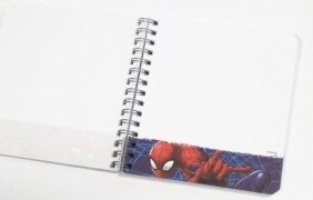 Kołonotatnik na spirali 80 kartek Spiderman mix (607701)