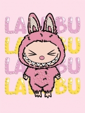 Diamentowa mozaika - Ona Labubu 15x20cm